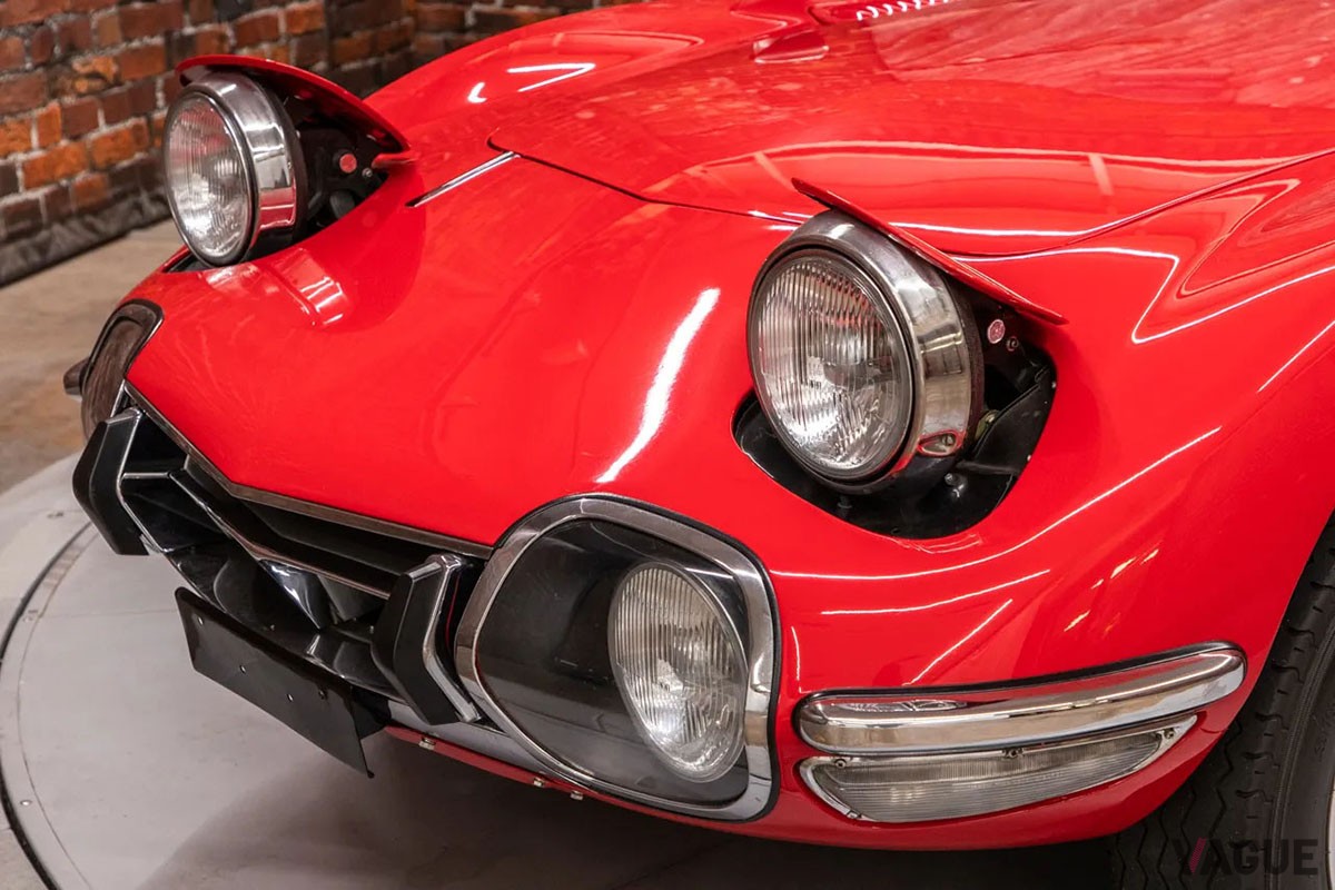 米国オークションに登場、高値で落札された1967年式トヨタ「2000GT」