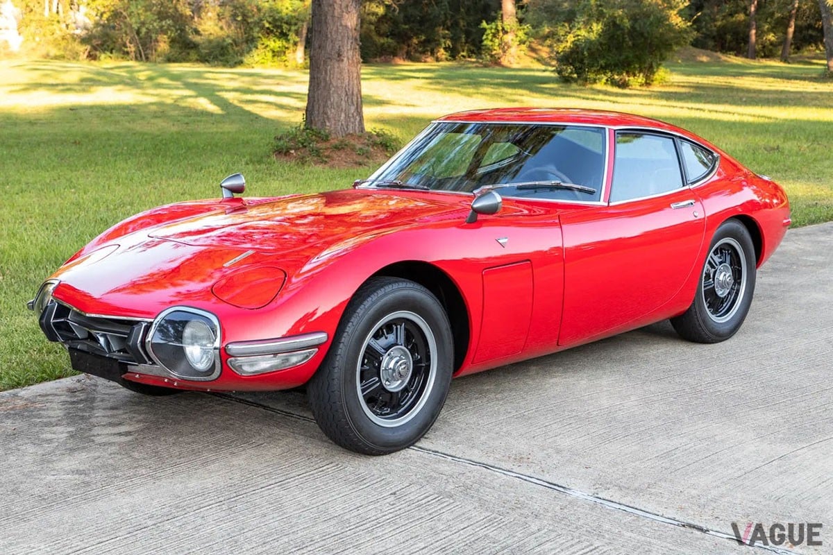 米国オークションに登場、高値で落札された1967年式トヨタ「2000GT」