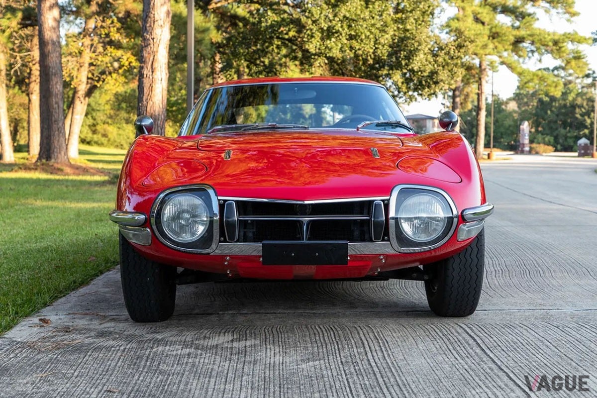 米国オークションに登場、高値で落札された1967年式トヨタ「2000GT」