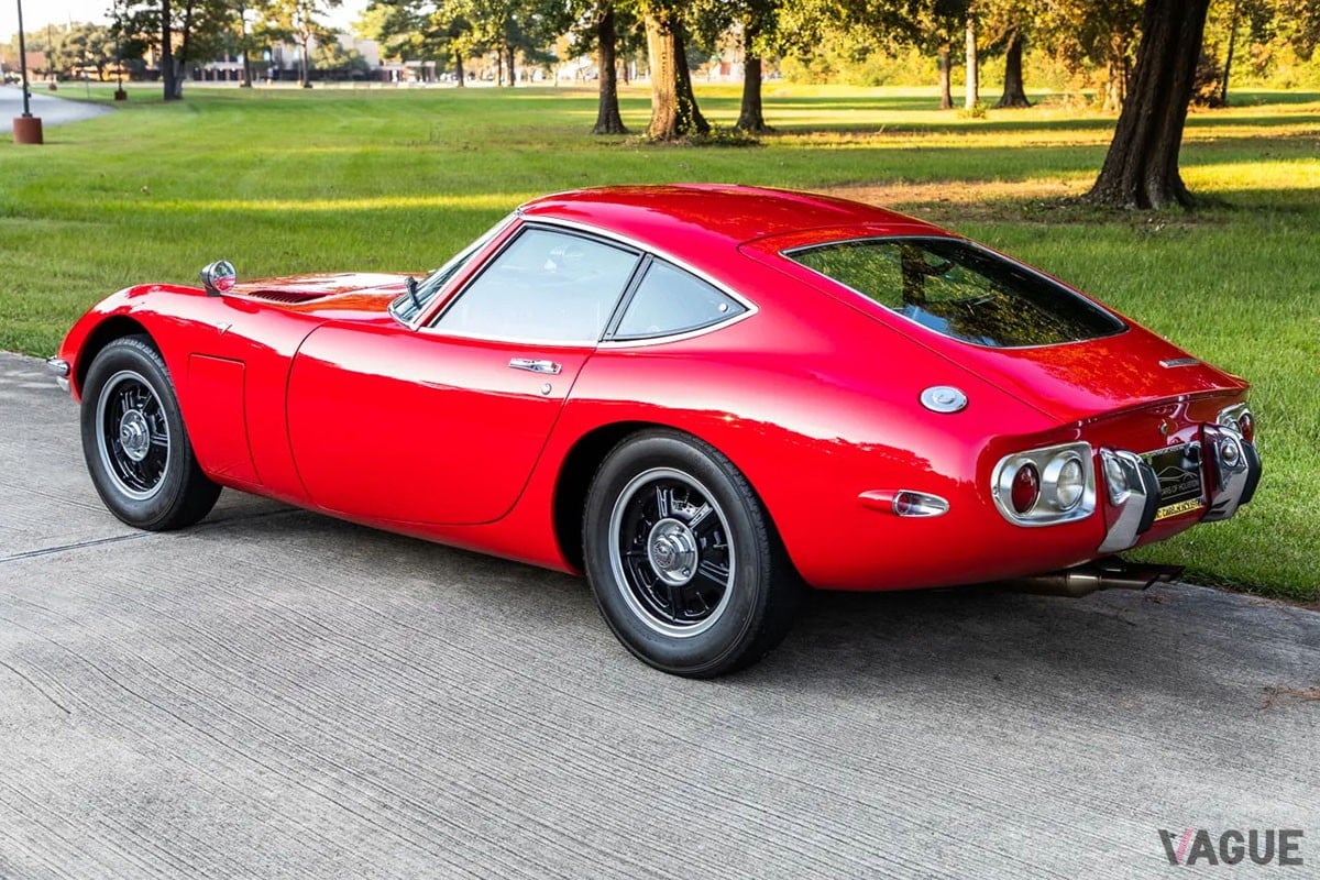 米国オークションに登場、高値で落札された1967年式トヨタ「2000GT」
