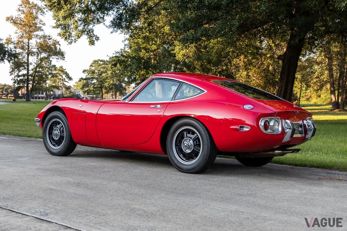 米国オークションに登場、高値で落札された1967年式トヨタ「2000GT」