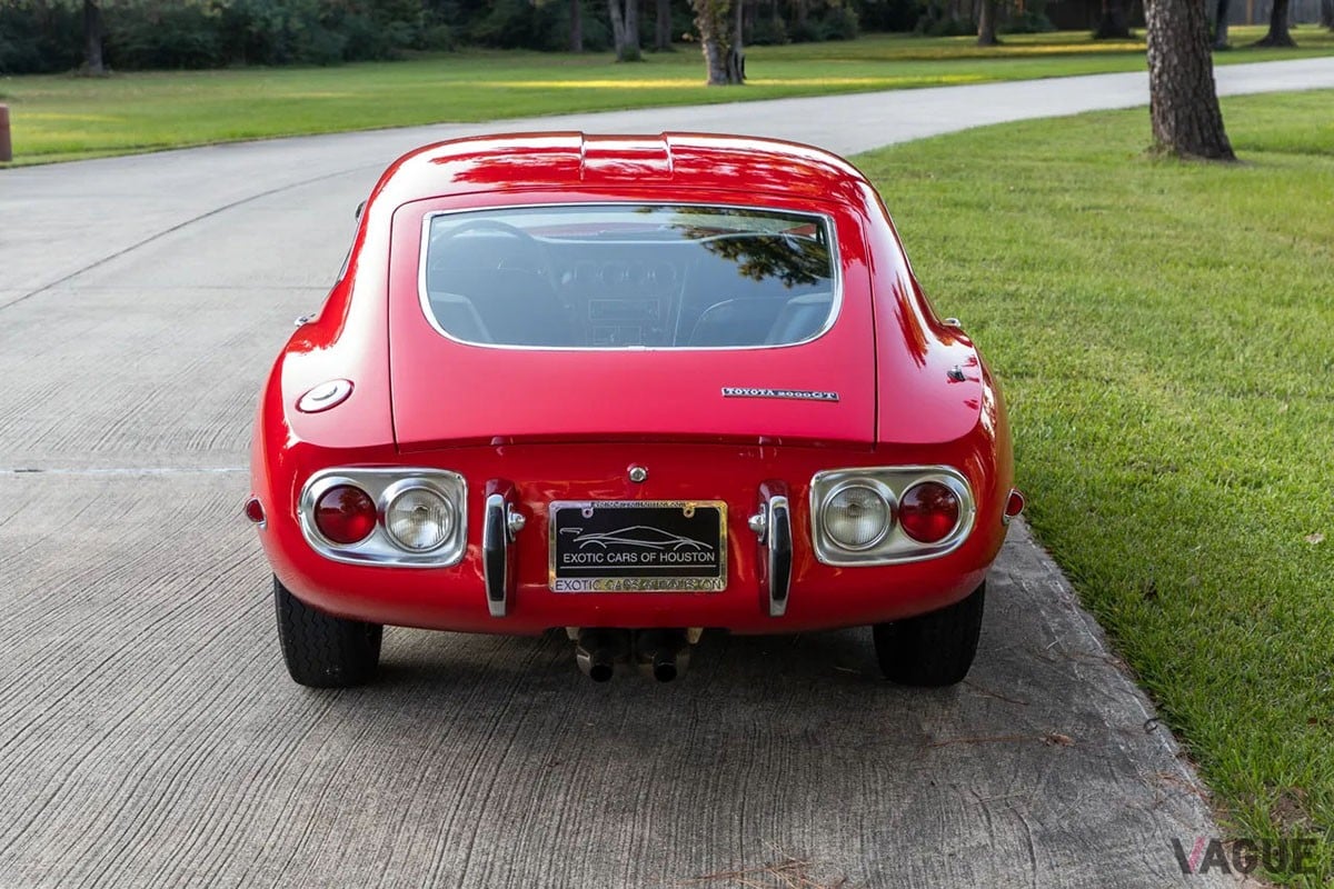 米国オークションに登場、高値で落札された1967年式トヨタ「2000GT」