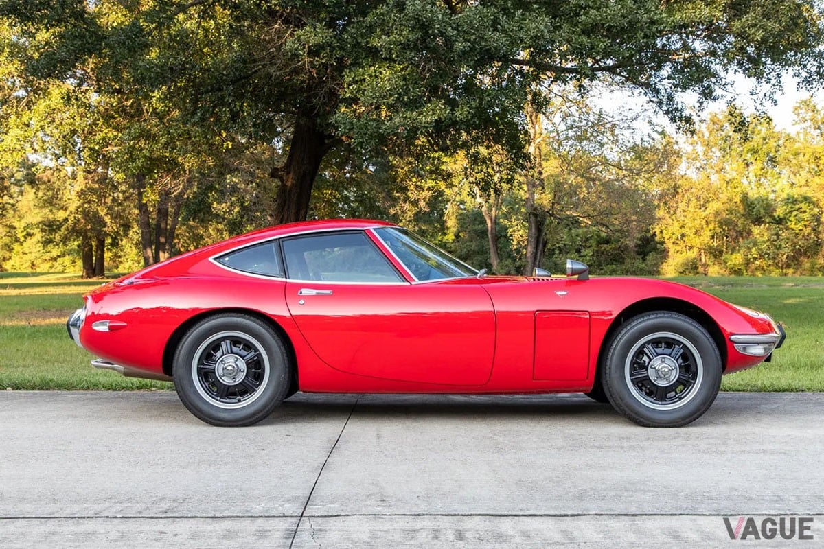 米国オークションに登場、高値で落札された1967年式トヨタ「2000GT」