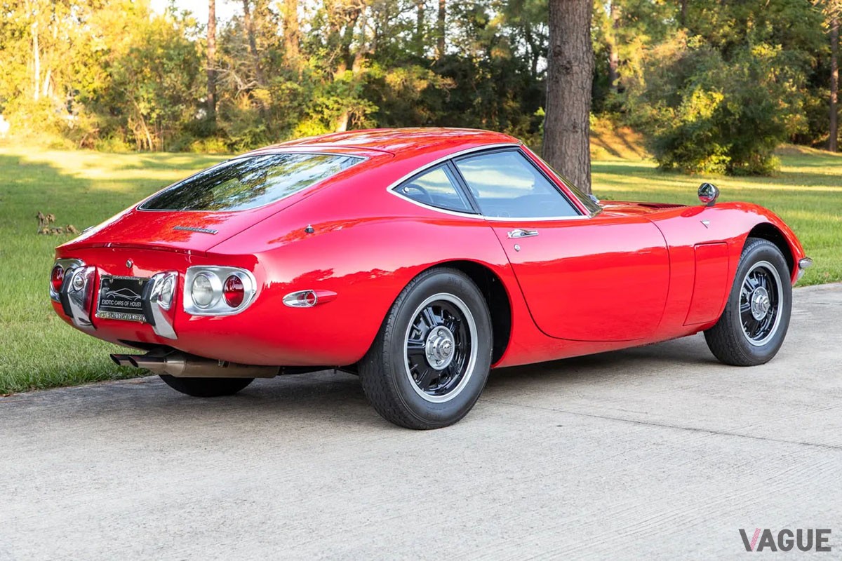 米国オークションに登場、高値で落札された1967年式トヨタ「2000GT」