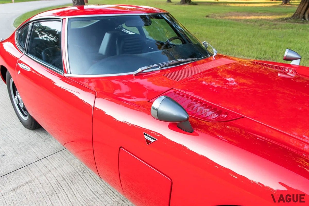 米国オークションに登場、高値で落札された1967年式トヨタ「2000GT」