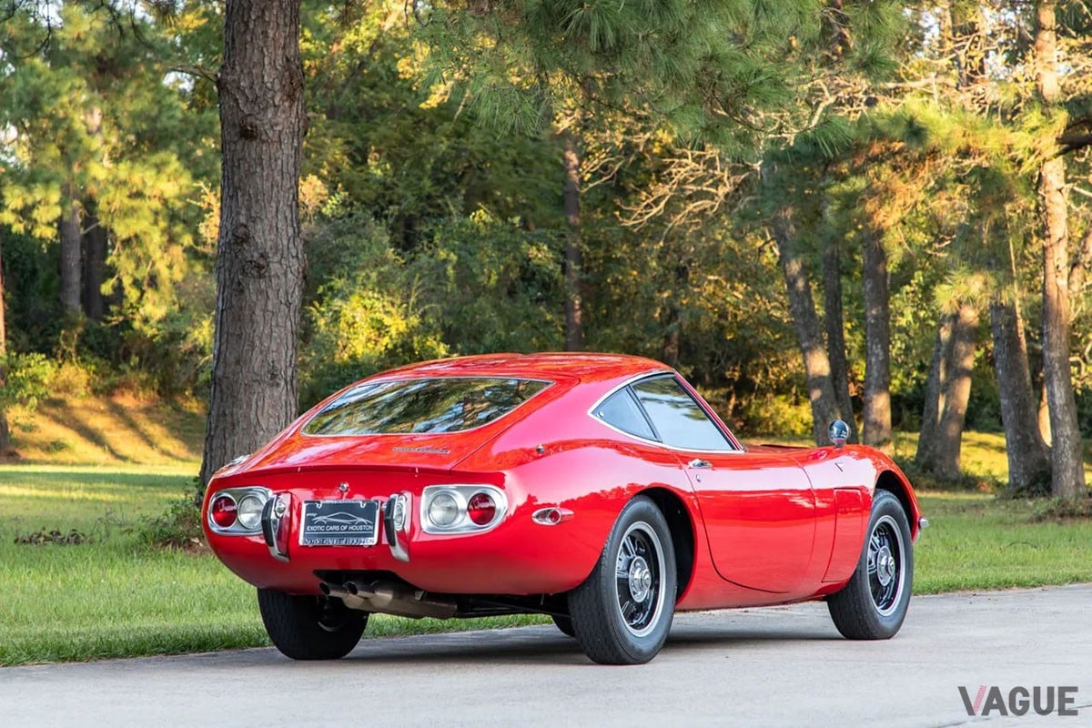 米国オークションに登場、高値で落札された1967年式トヨタ「2000GT」