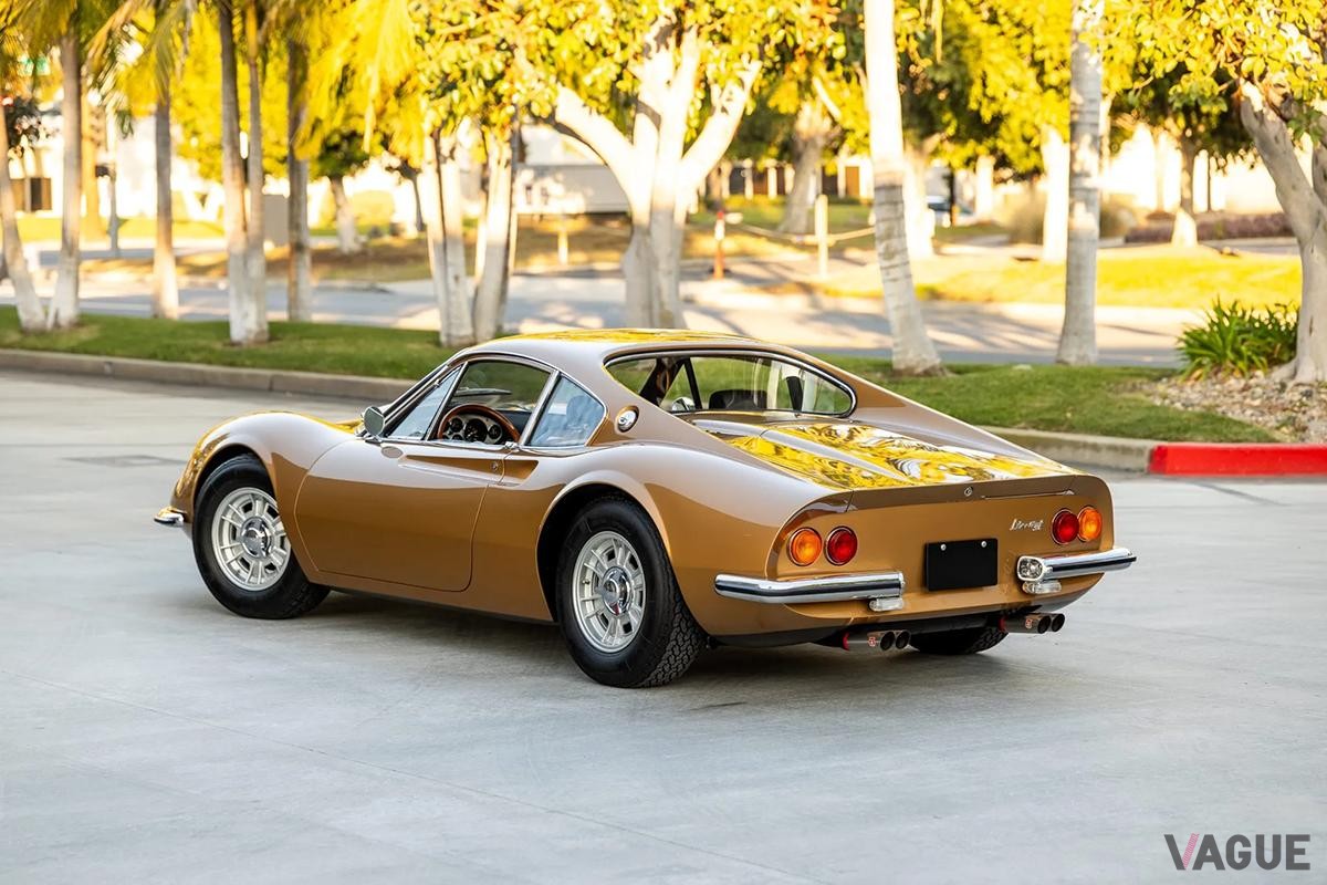 米国オークションに登場、高値で落札された1968年製フェラーリ「ディーノ206GT」