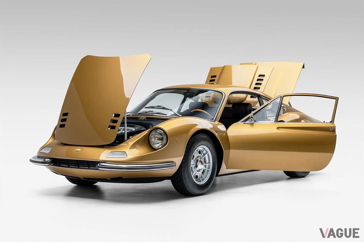 米国オークションに登場、高値で落札された1968年製フェラーリ「ディーノ206GT」