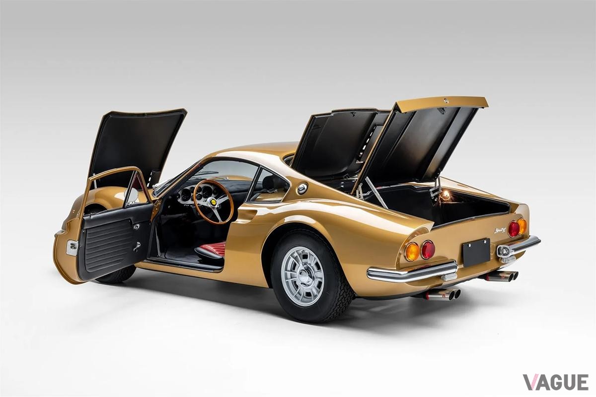 米国オークションに登場、高値で落札された1968年製フェラーリ「ディーノ206GT」