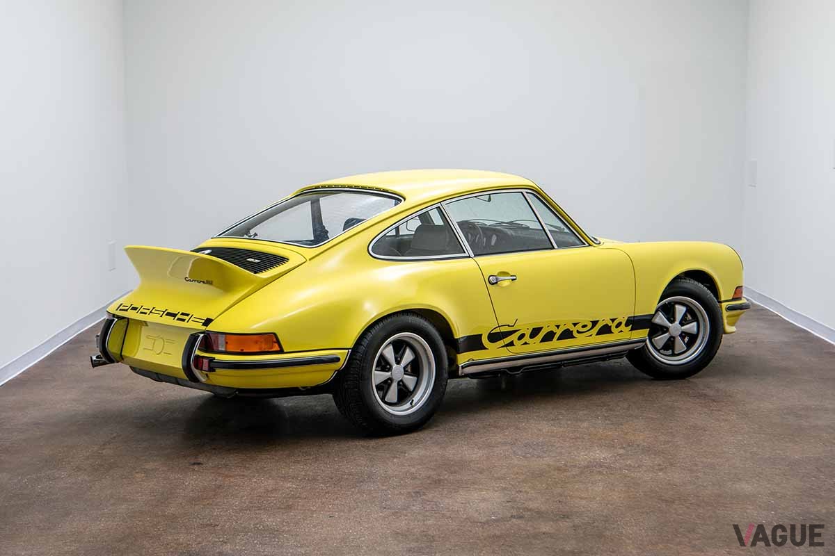オークションに登場、72万USドル（日本円で約1億512万円）で落札された1973年式ポルシェ「911カレラRS2.7」Jorge Guasso(c)2025 Courtesy of RM Sotheby's