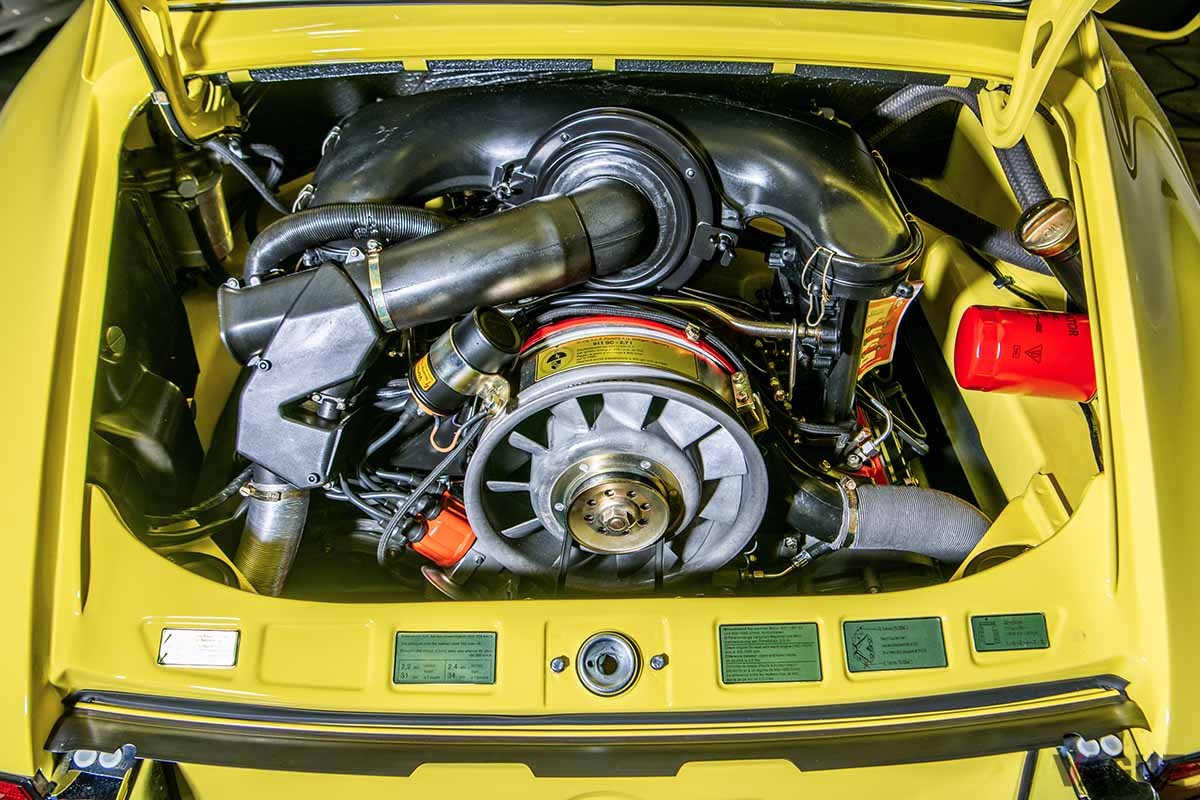 オークションに登場、72万USドル（日本円で約1億512万円）で落札された1973年式ポルシェ「911カレラRS2.7」Jorge Guasso(c)2025 Courtesy of RM Sotheby's
