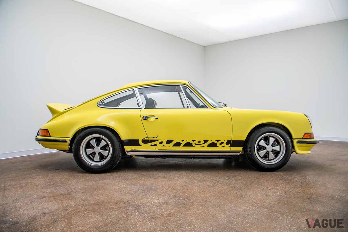 オークションに登場、72万USドル（日本円で約1億512万円）で落札された1973年式ポルシェ「911カレラRS2.7」Jorge Guasso(c)2025 Courtesy of RM Sotheby's