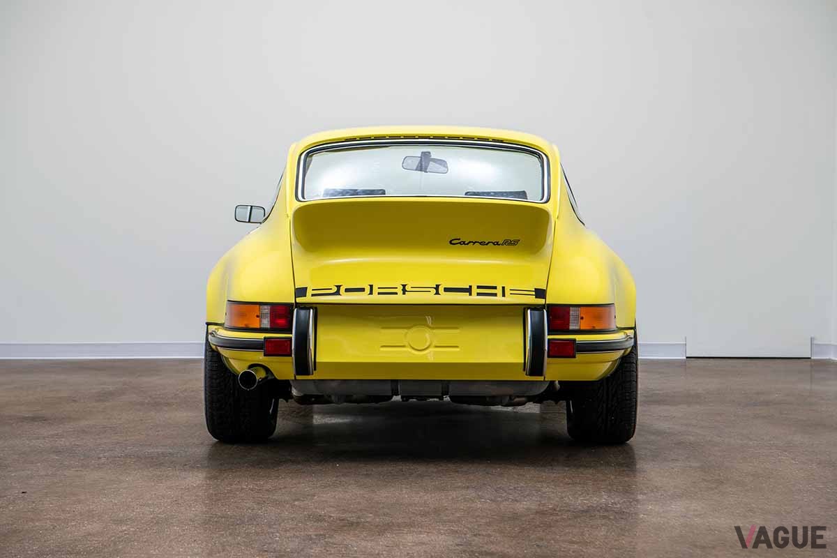 オークションに登場、72万USドル（日本円で約1億512万円）で落札された1973年式ポルシェ「911カレラRS2.7」Jorge Guasso(c)2025 Courtesy of RM Sotheby's