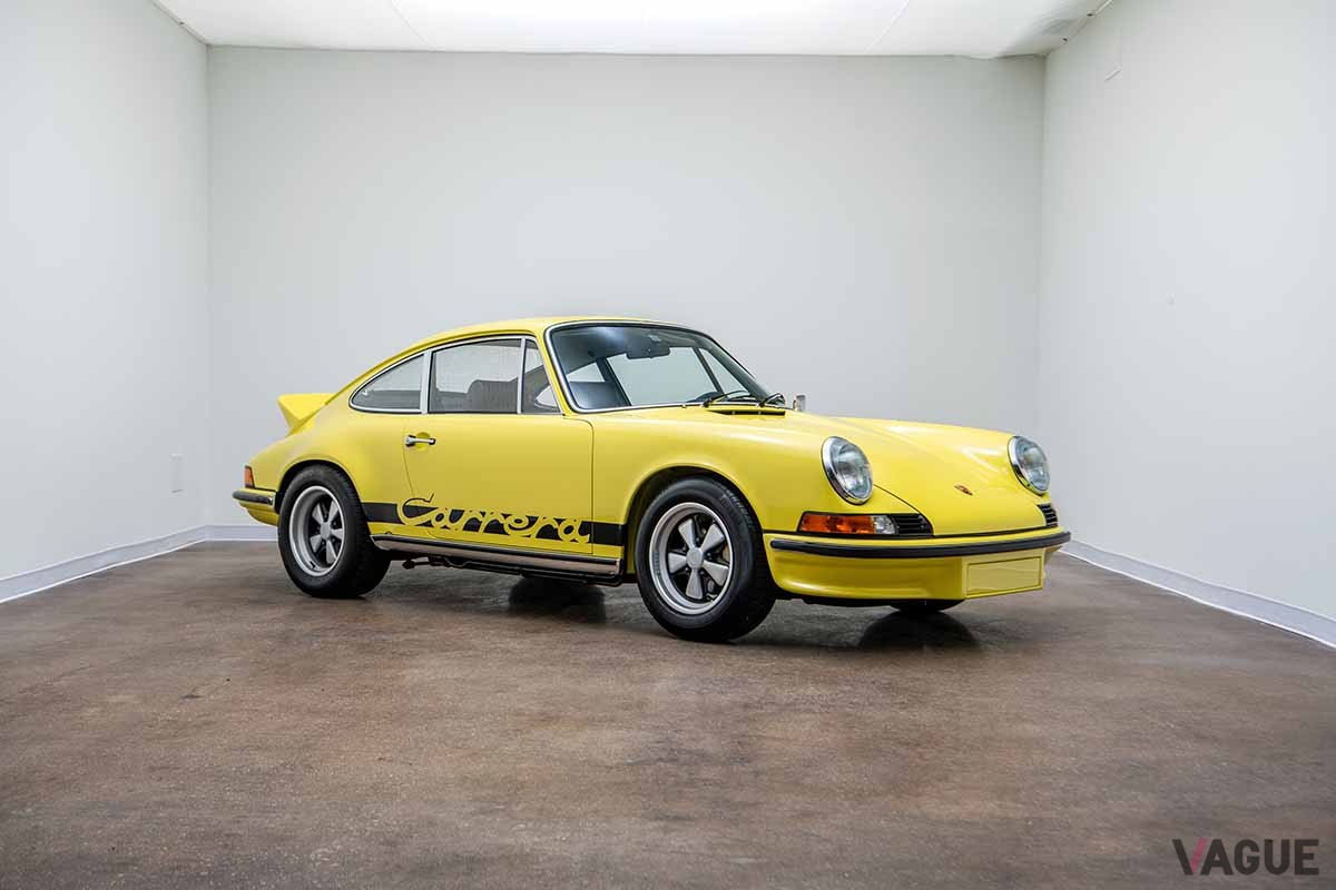 オークションに登場、72万USドル（日本円で約1億512万円）で落札された1973年式ポルシェ「911カレラRS2.7」Jorge Guasso(c)2025 Courtesy of RM Sotheby's