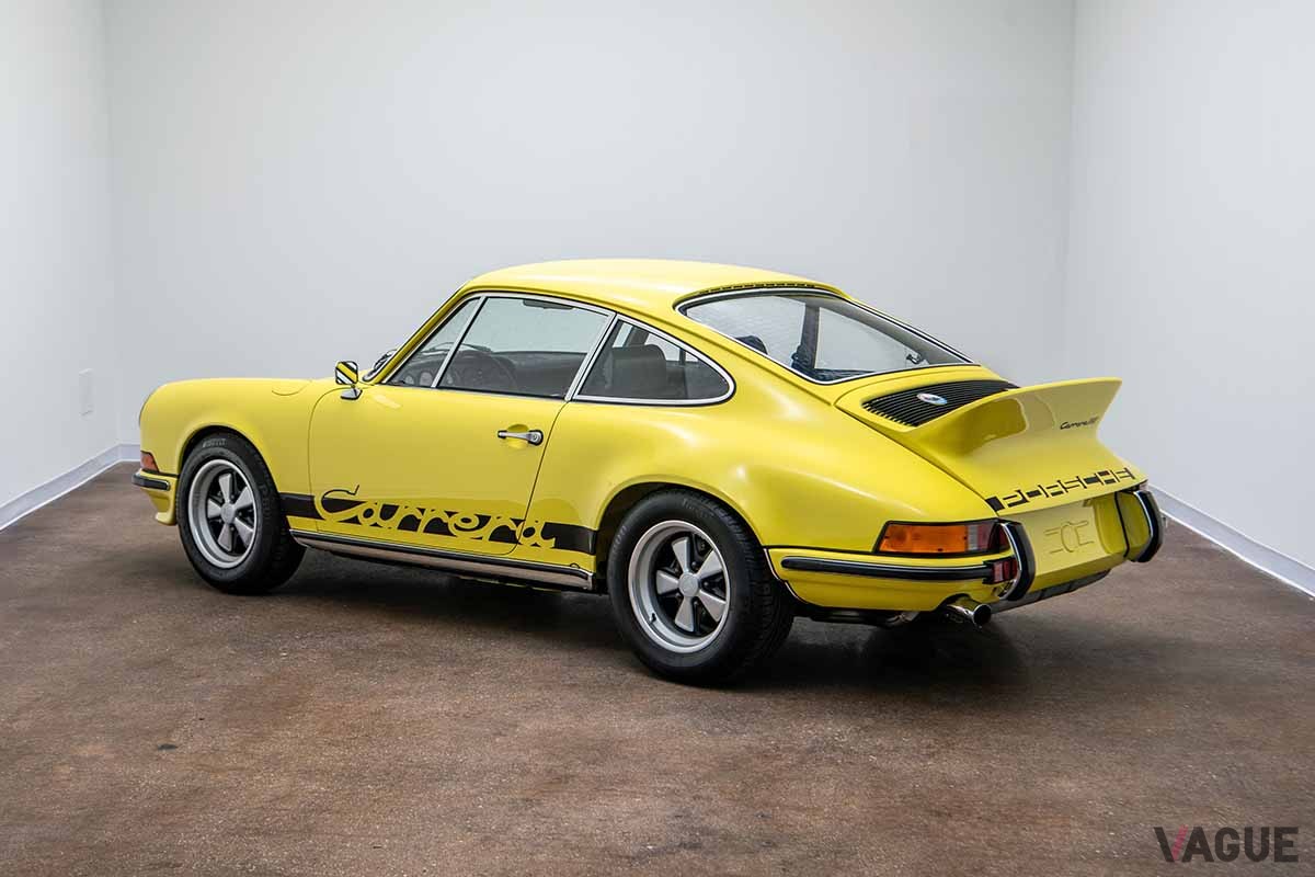 オークションに登場、72万USドル（日本円で約1億512万円）で落札された1973年式ポルシェ「911カレラRS2.7」Jorge Guasso(c)2025 Courtesy of RM Sotheby's