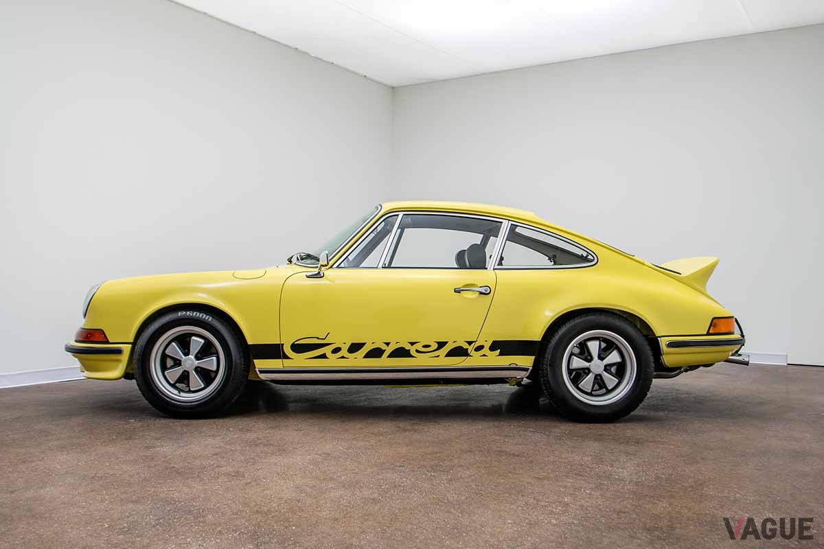 オークションに登場、72万USドル（日本円で約1億512万円）で落札された1973年式ポルシェ「911カレラRS2.7」Jorge Guasso(c)2025 Courtesy of RM Sotheby's