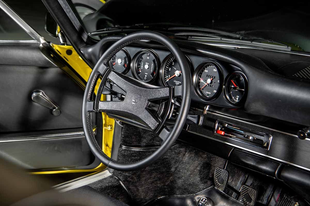 オークションに登場、72万USドル（日本円で約1億512万円）で落札された1973年式ポルシェ「911カレラRS2.7」Jorge Guasso(c)2025 Courtesy of RM Sotheby's
