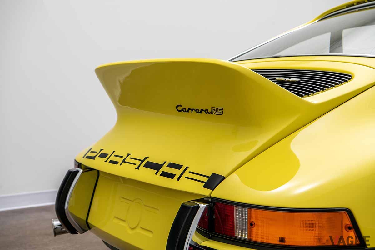 オークションに登場、72万USドル（日本円で約1億512万円）で落札された1973年式ポルシェ「911カレラRS2.7」Jorge Guasso(c)2025 Courtesy of RM Sotheby's