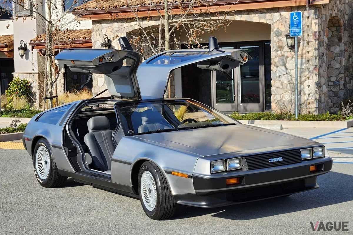 米国オークションに登場、落札された1981年式デロリアン「DMC-12」