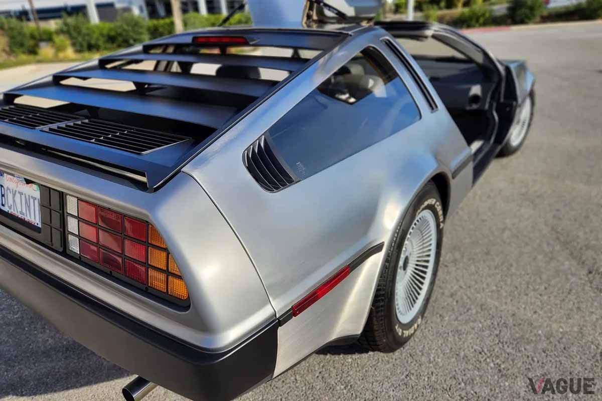 米国オークションに登場、落札された1981年式デロリアン「DMC-12」