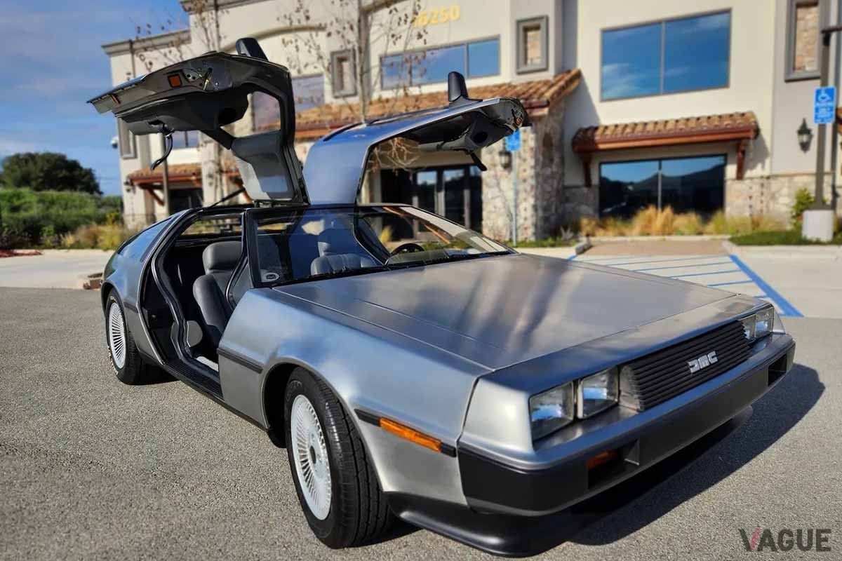 米国オークションに登場、落札された1981年式デロリアン「DMC-12」