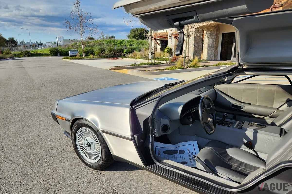 米国オークションに登場、落札された1981年式デロリアン「DMC-12」