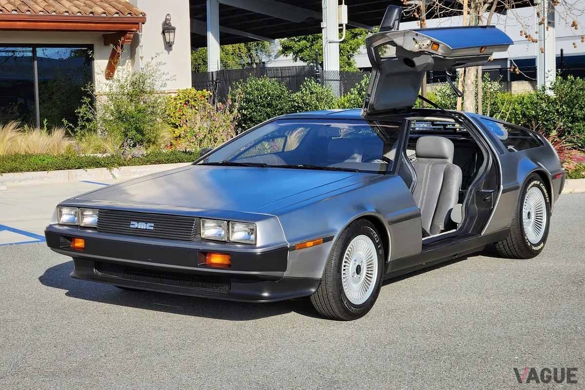 米国オークションに登場、落札された1981年式デロリアン「DMC-12」