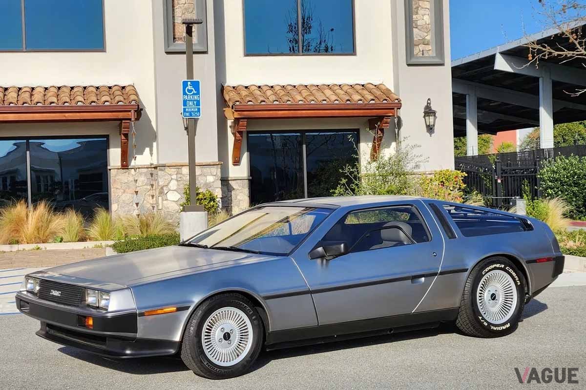 米国オークションに登場、落札された1981年式デロリアン「DMC-12」