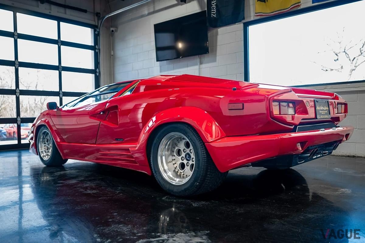 米国オークションに登場、55万ドル（日本円で約8000万円）で落札された1990年式ランボルギーニ「カウンタック 25thアニバーサリー」