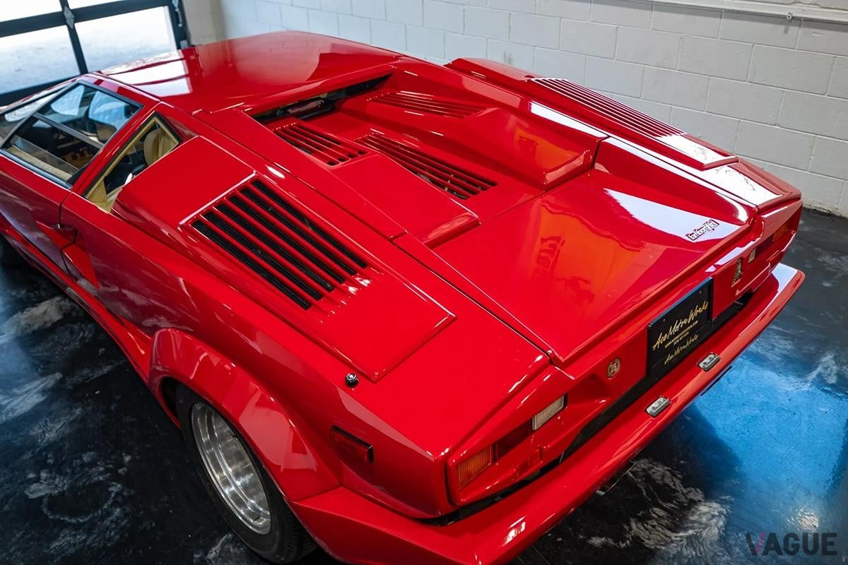 米国オークションに登場、55万ドル（日本円で約8000万円）で落札された1990年式ランボルギーニ「カウンタック 25thアニバーサリー」