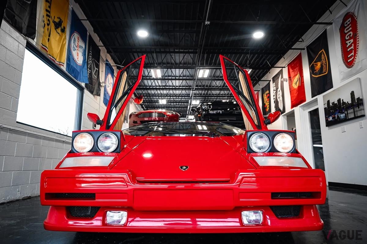 米国オークションに登場、55万ドル（日本円で約8000万円）で落札された1990年式ランボルギーニ「カウンタック 25thアニバーサリー」