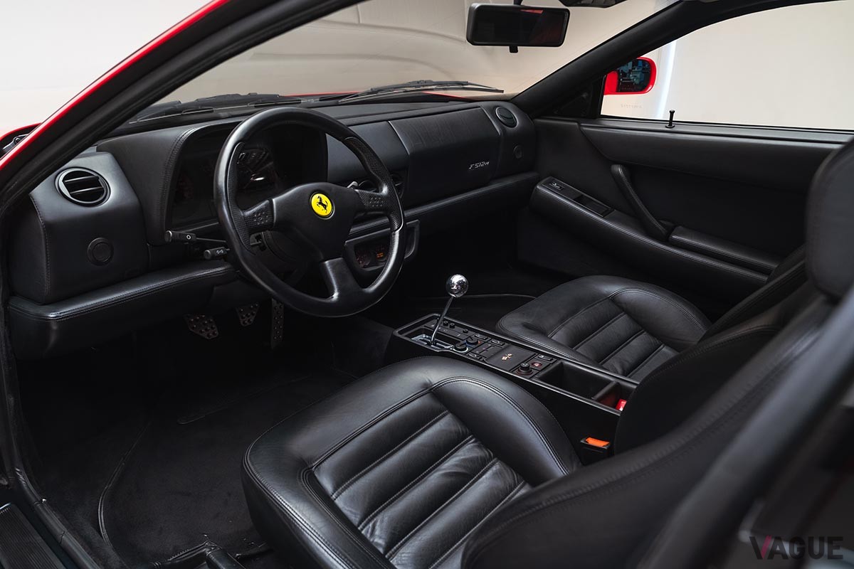 まもなく開催されるオークションに登場した1995年式フェラーリ「F512M」Abdullah Faafri(c)2025 Courtesy of RM Sotheby's