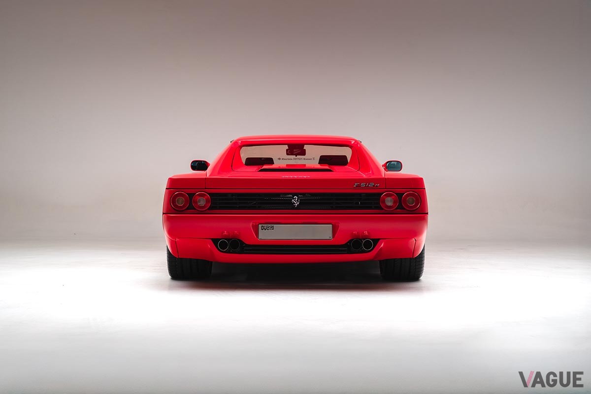 まもなく開催されるオークションに登場した1995年式フェラーリ「F512M」Abdullah Faafri(c)2025 Courtesy of RM Sotheby's