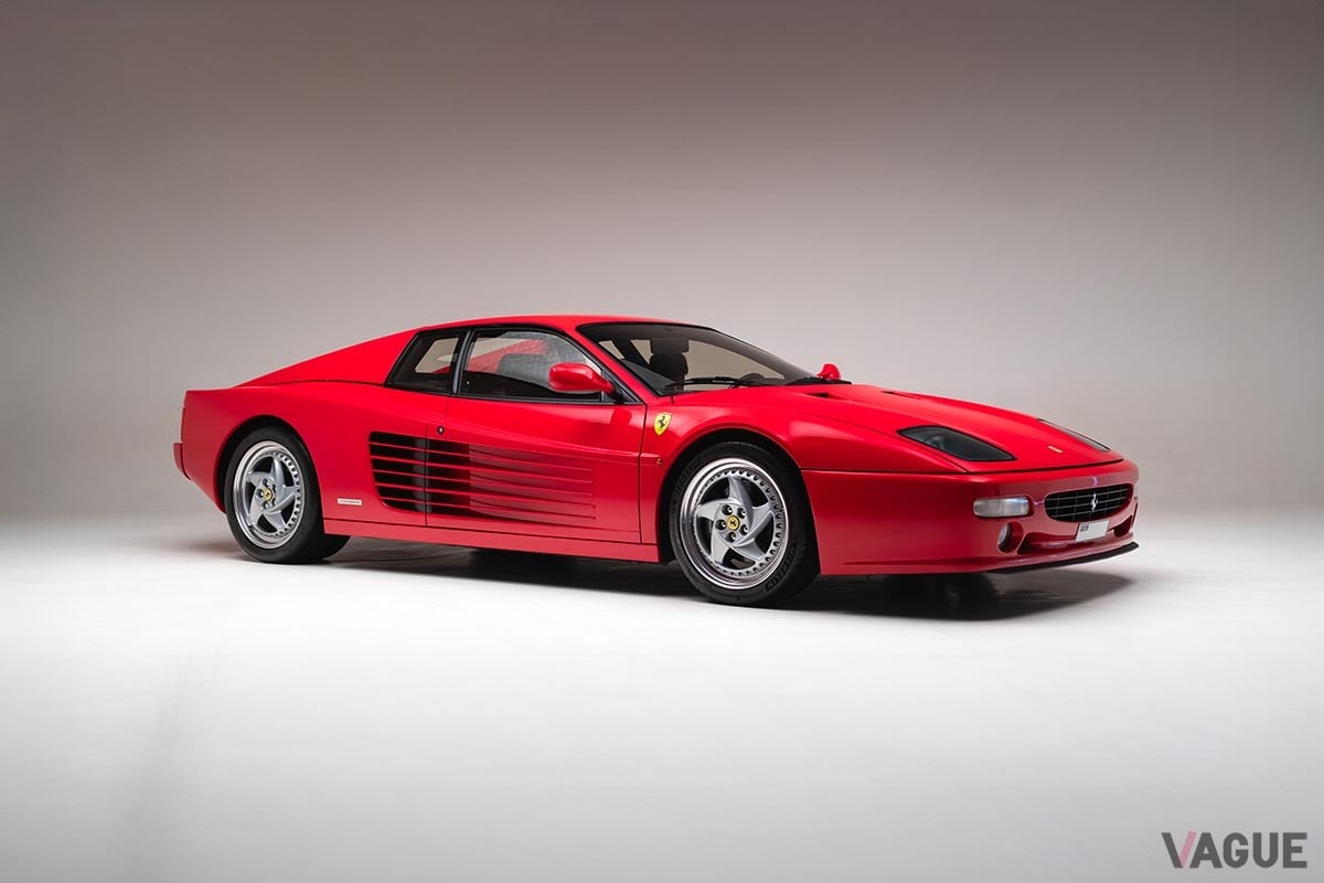 まもなく開催されるオークションに登場した1995年式フェラーリ「F512M」Abdullah Faafri(c)2025 Courtesy of RM Sotheby's