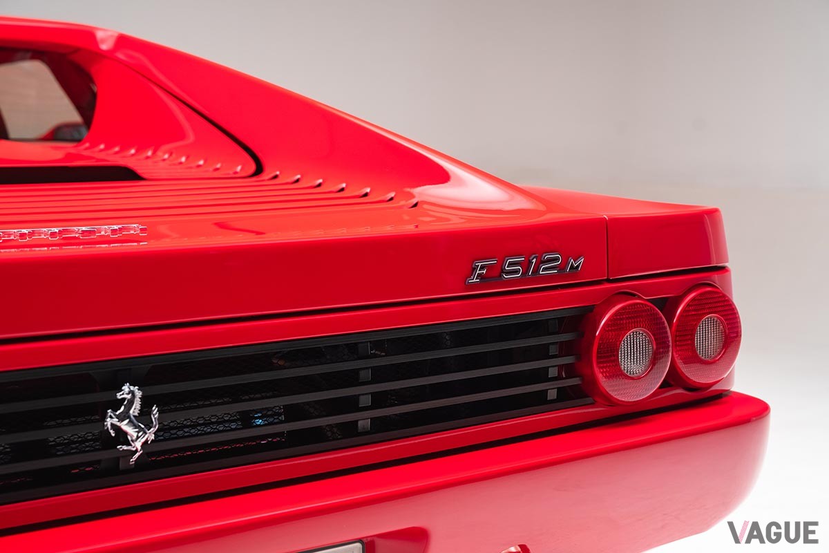 まもなく開催されるオークションに登場した1995年式フェラーリ「F512M」Abdullah Faafri(c)2025 Courtesy of RM Sotheby's