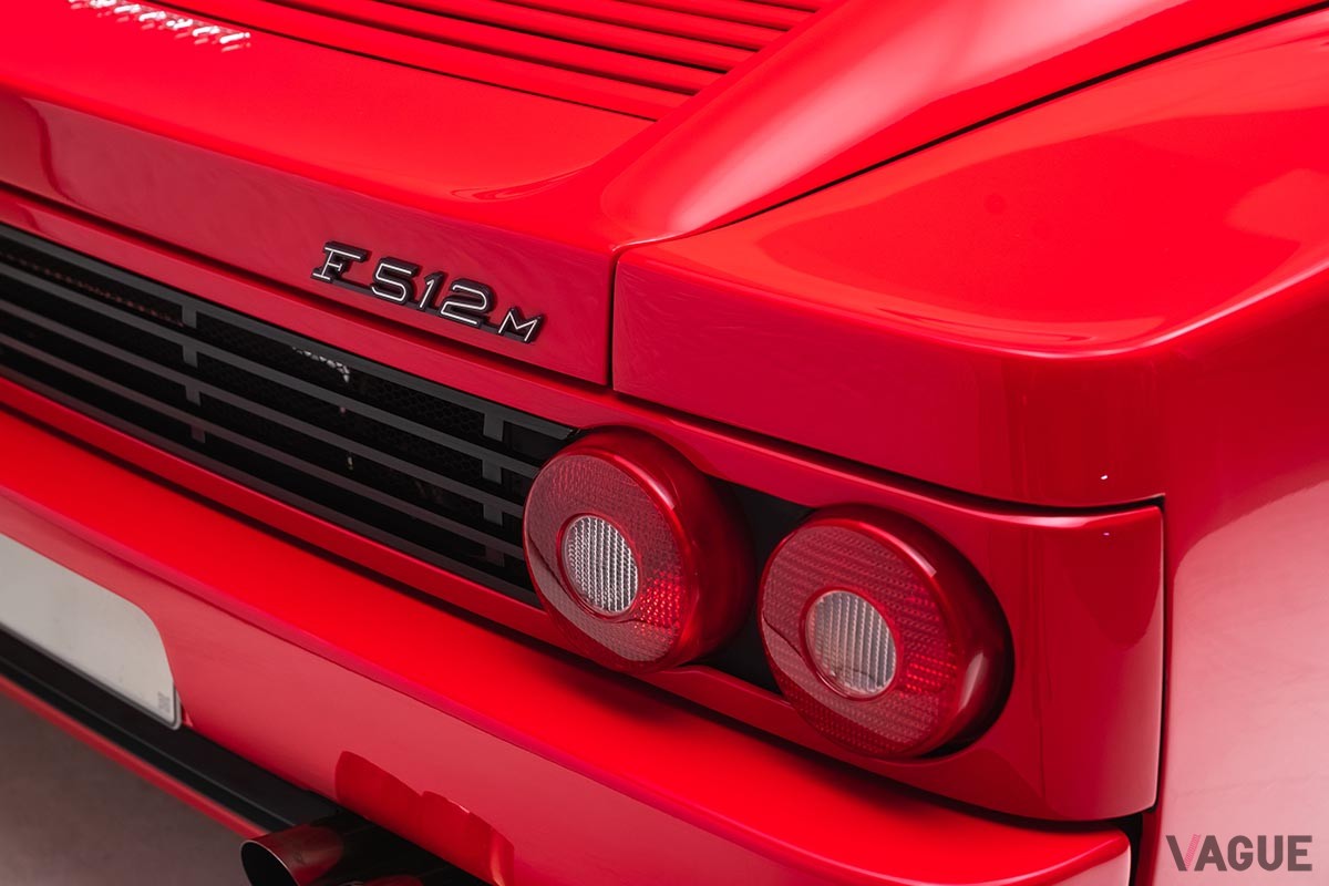 まもなく開催されるオークションに登場した1995年式フェラーリ「F512M」Abdullah Faafri(c)2025 Courtesy of RM Sotheby's