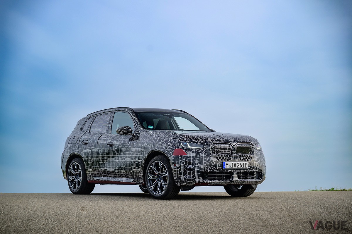 南フランスで最終テストを行なったBMW新型「X3」。まもなく世界初公開される予定だ