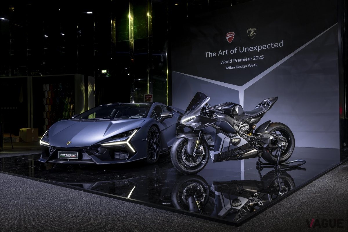 ドゥカティ限定バイク「パニガーレ V4 ランボルギーニ」とランボルギーニの特別仕様車「レヴエルト」