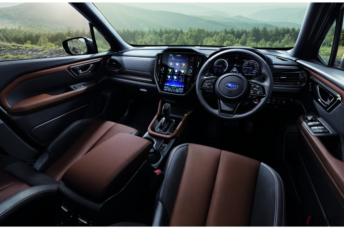 スバル新型「フォレスター」のインテリア
