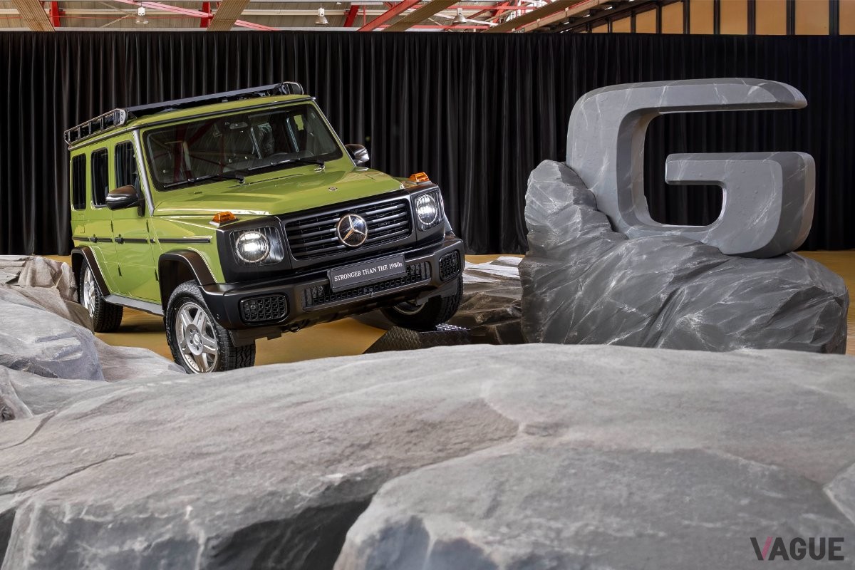 メルセデス・ベンツGクラスの特別仕様車「STRONGER THAN THE 1980s」