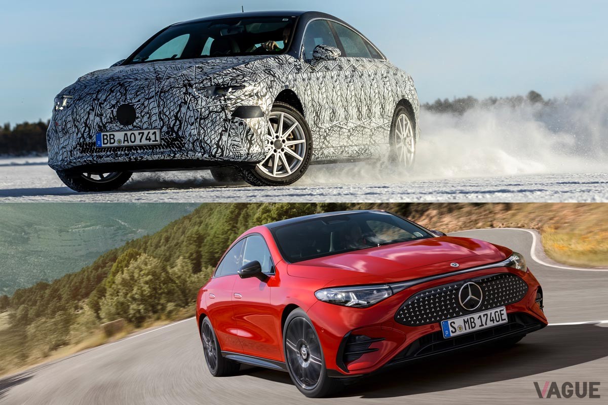 メルセデス・ベンツ新型「CLAプロトタイプ」と「CLA」