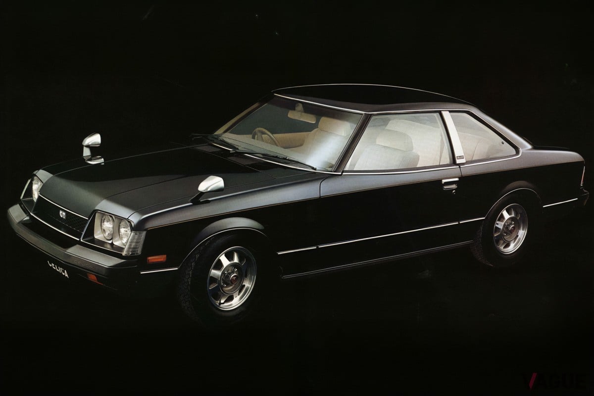 1977年8月22日に発売されたトヨタ2代目「セリカ」（CELICA COUPE 1600-2000 GT）