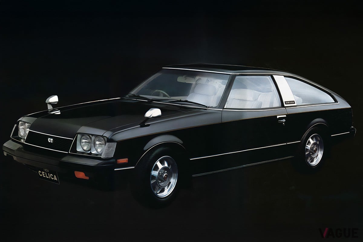 1977年8月22日に発売されたトヨタ2代目「セリカ」（CELICA LB 1600-2000 GT）