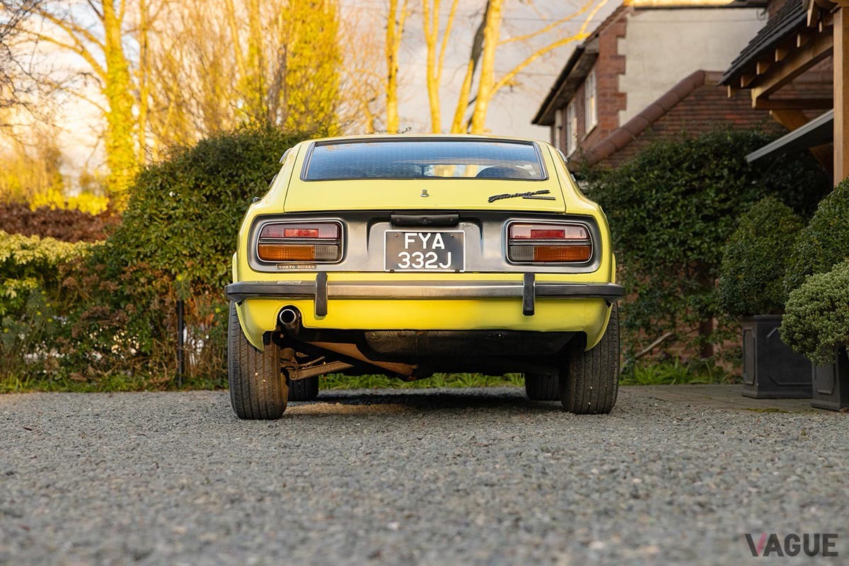 英国オークションに登場した1971年式日産「フェアレディZ-L」