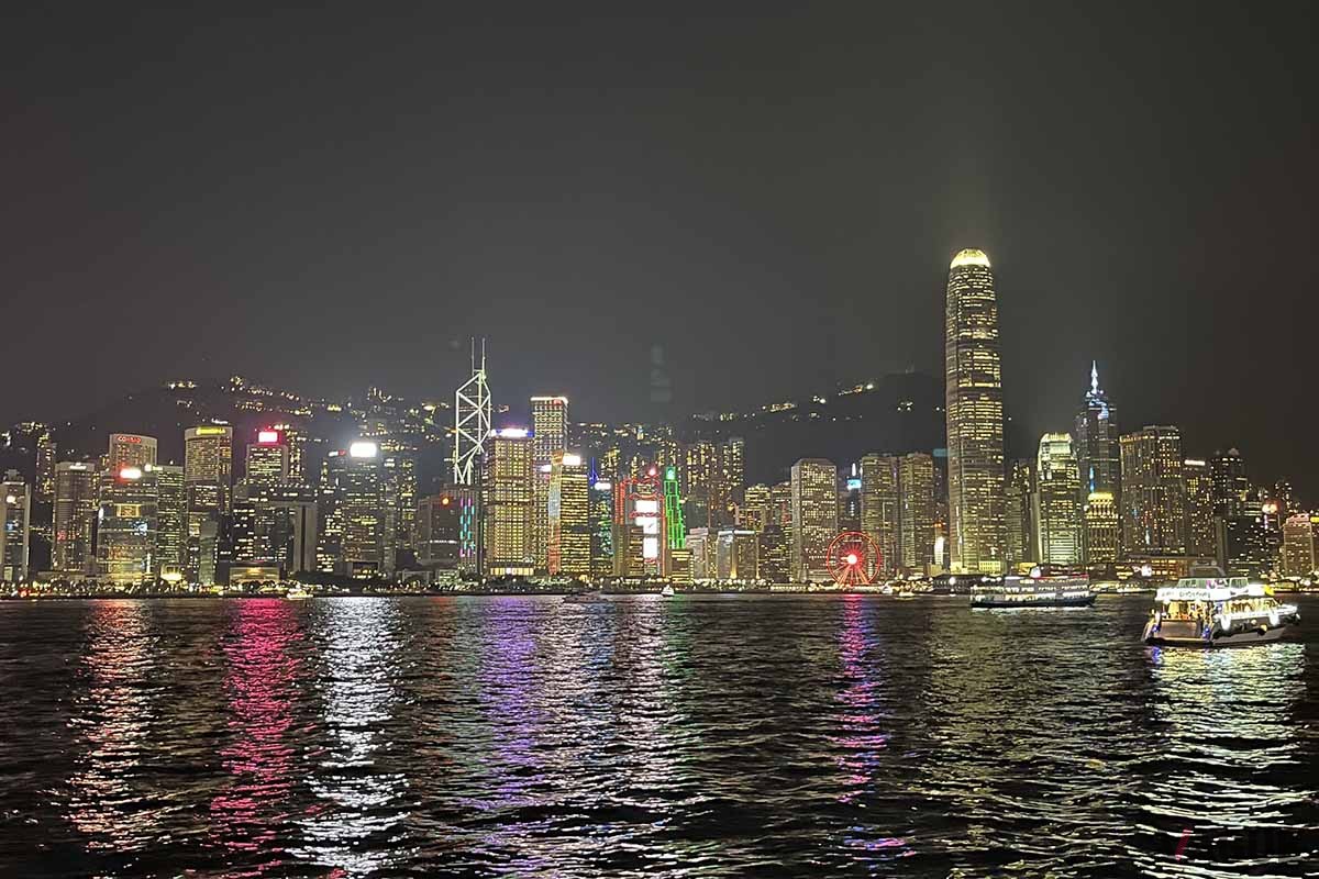 香港の夜景