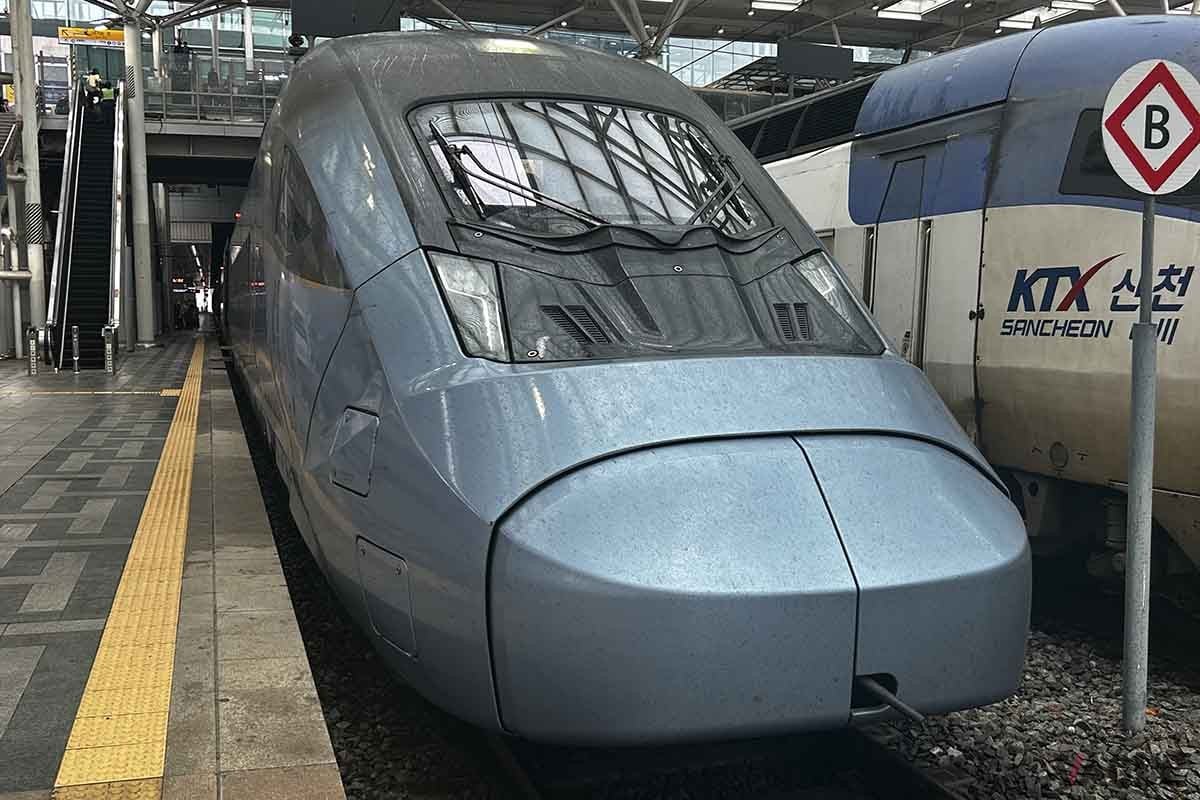 2024年5月にデビューした韓国の新型高速鉄道「KTX青龍」