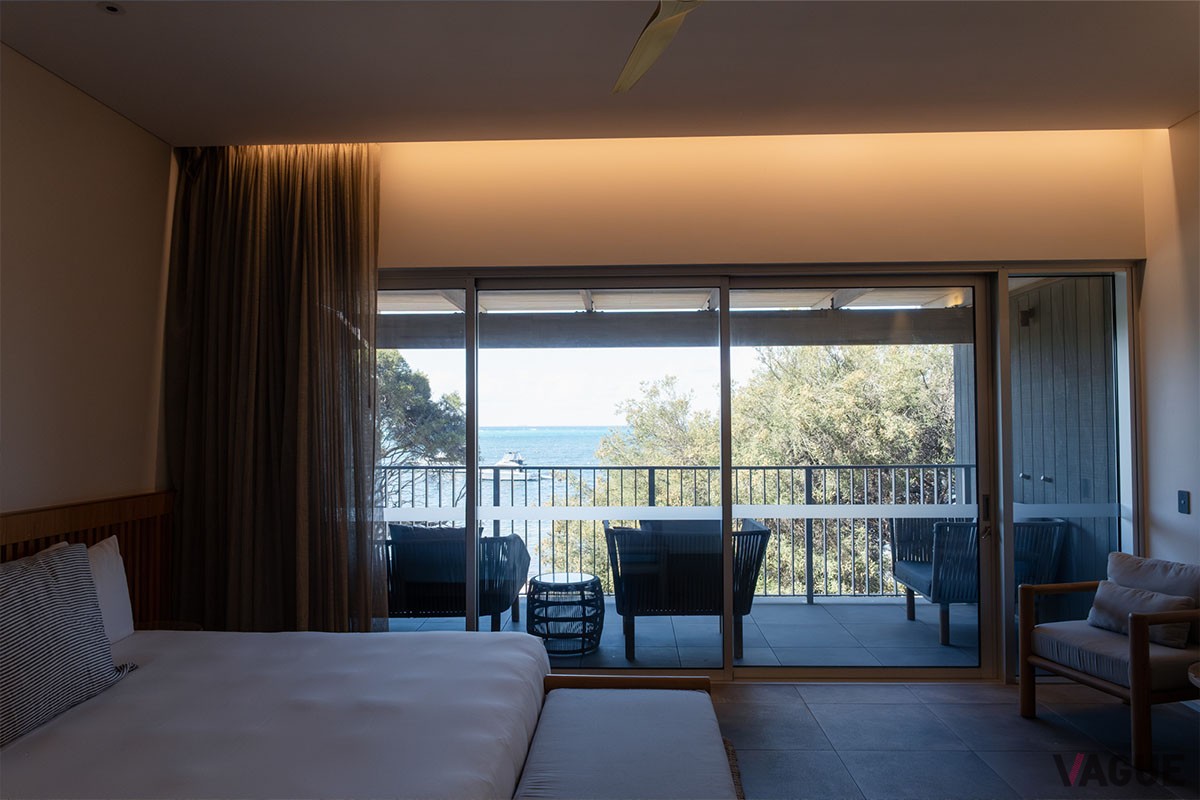 「サンファイア・ロットネスト」の客室からの眺め