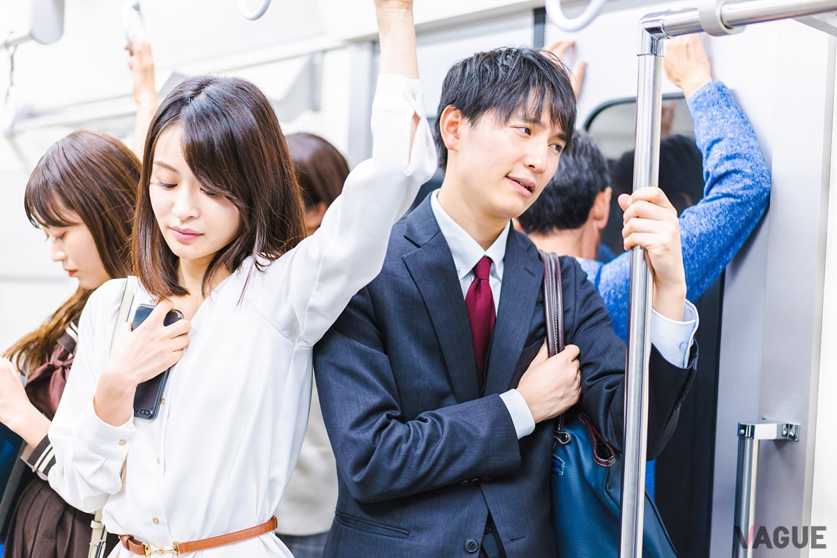 混雑時はどうしても持ち物が邪魔になるため周囲への配慮が必要