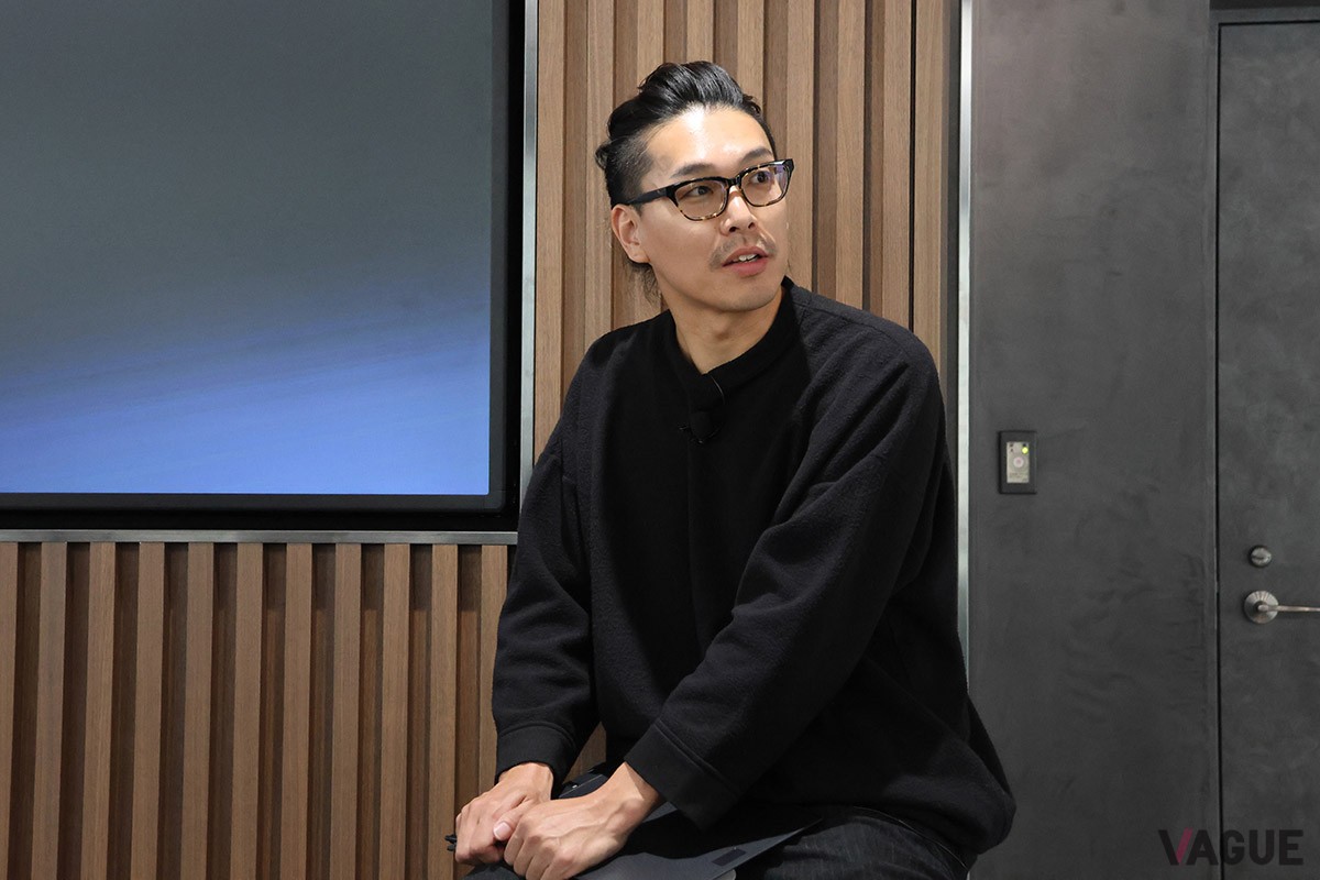 JINS グローバル商品本部 商品開発課 研究開発Gの浅田敬一さん