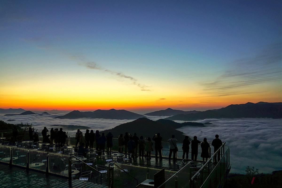 雲海テラスからの眺望
